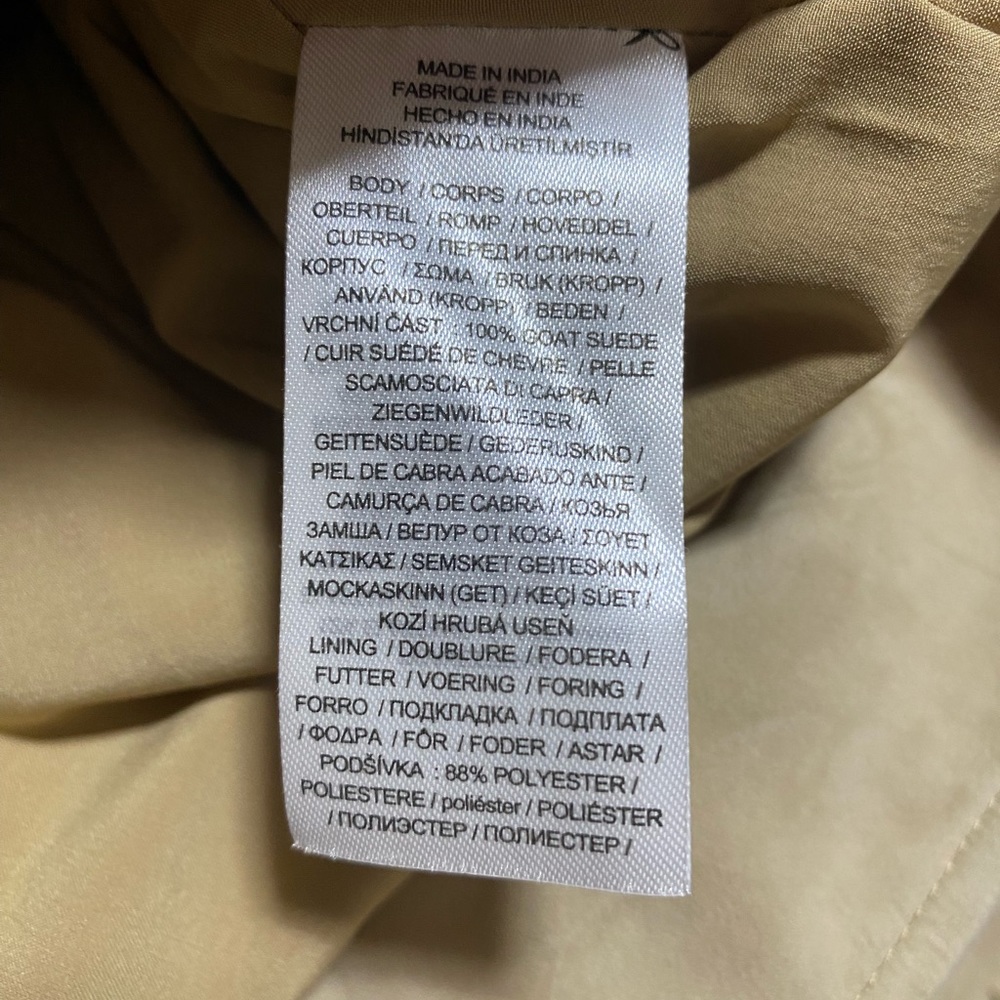 Lauren Ralph Lauren Western goat Suede Jacket - Picture 4 of 10
